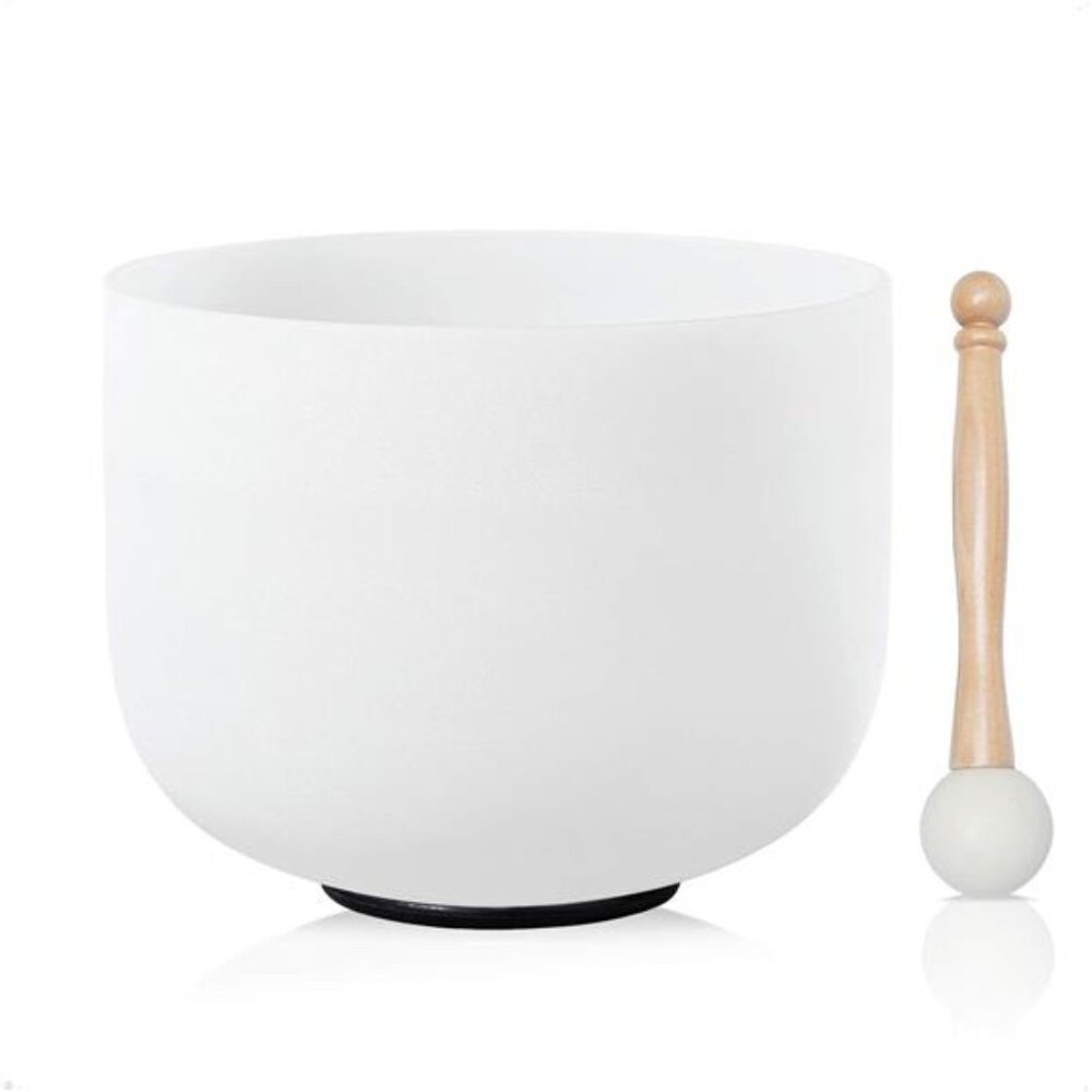 🎶 Handmade Crystal Singing Bowl – Meditation, Sound Healing & Chakra Balancing
